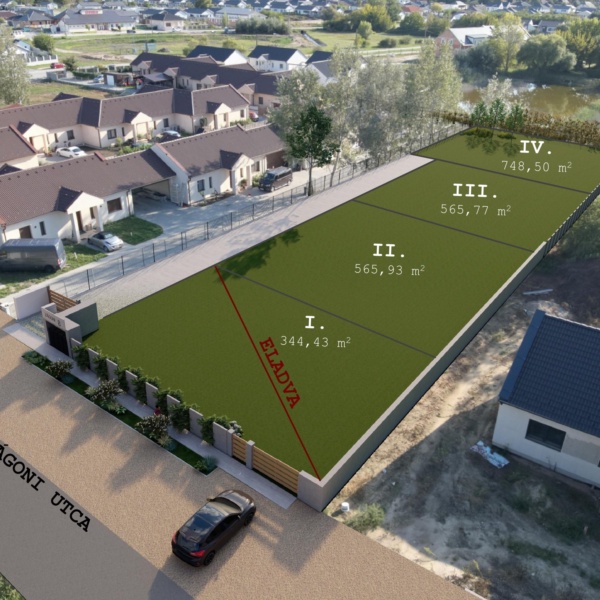 Választható telkek