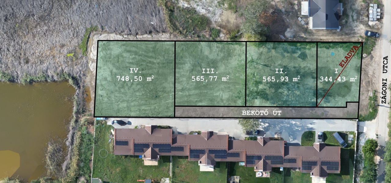 Választható telkek